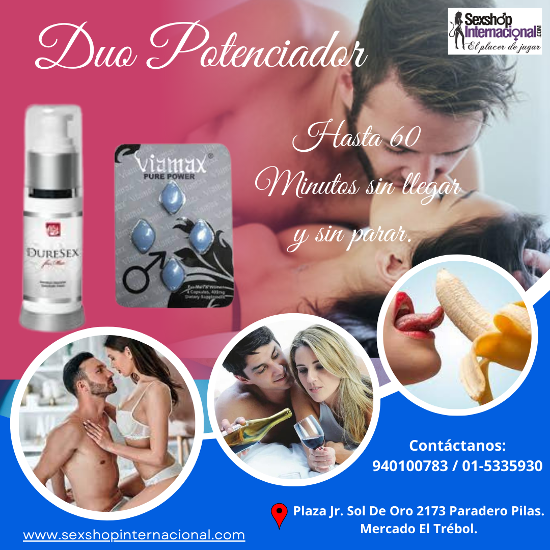 DUO POTENCIADOR SEXSHOP LOS OLIVOS